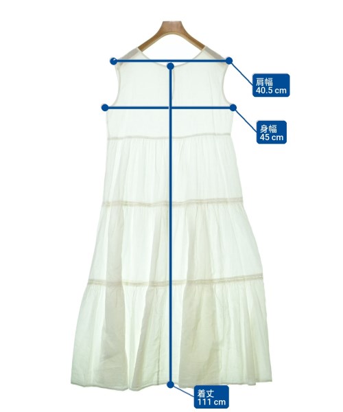 JOURNAL STANDARD relume（ジャーナルスタンダードレリューム）ワンピース 白 サイズ:F レディース/2200672381263