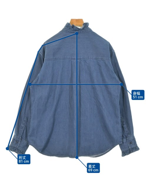 JOURNAL STANDARD relume（ジャーナルスタンダードレリューム）ブラウス 紺 サイズ:F レディース/2200670519064