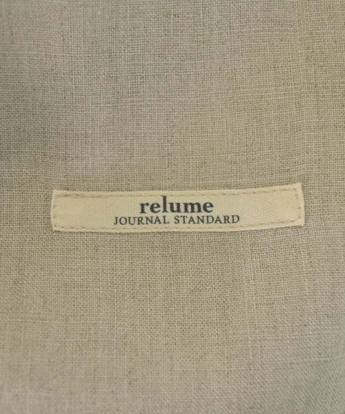 JOURNAL STANDARD relume（ジャーナルスタンダードレリューム）ノーカラージャケット ベージュ サイズ:F レディース/2200669791037