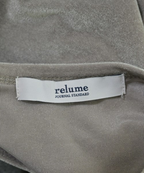 JOURNAL STANDARD relume（ジャーナルスタンダードレリューム）Tシャツ・カットソー グレー サイズ:F レディース/2200671831066