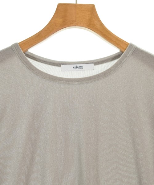 JOURNAL STANDARD relume（ジャーナルスタンダードレリューム）Tシャツ・カットソー グレー サイズ:F レディース/2200671831066