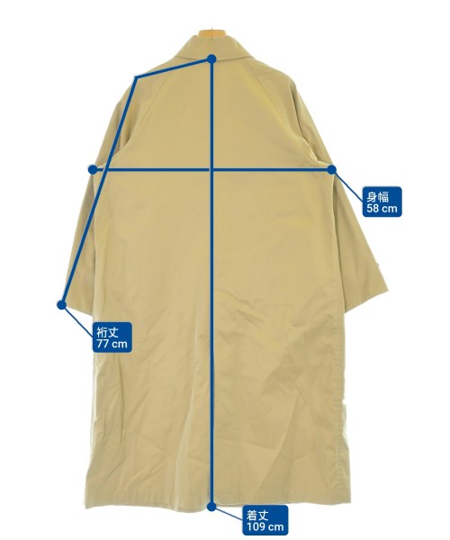 JOURNAL STANDARD relume（ジャーナルスタンダードレリューム）ステンカラーコート ベージュ サイズ:36(S位) レディース/2200671680015