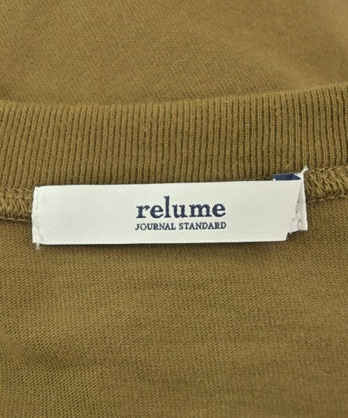 JOURNAL STANDARD relume（ジャーナルスタンダードレリューム）Tシャツ・カットソー 茶 サイズ:F レディース/2200671680053