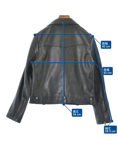 JOURNAL STANDARD relume（ジャーナルスタンダードレリューム）ライダース 黒 サイズ:38(M位) レディース/2200673527011