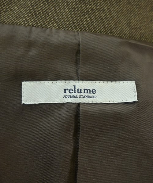 JOURNAL STANDARD relume（ジャーナルスタンダードレリューム）ジャケット 茶 サイズ:-(M位) レディース/2200671951177