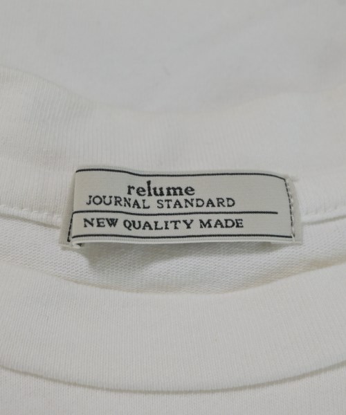 JOURNAL STANDARD relume（ジャーナルスタンダードレリューム）Tシャツ・カットソー 白 サイズ:F レディース/2200670741090