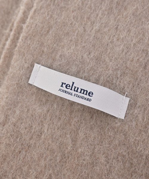 JOURNAL STANDARD relume（ジャーナルスタンダードレリューム）マフラー ベージュ サイズ:- レディース/2200670741137