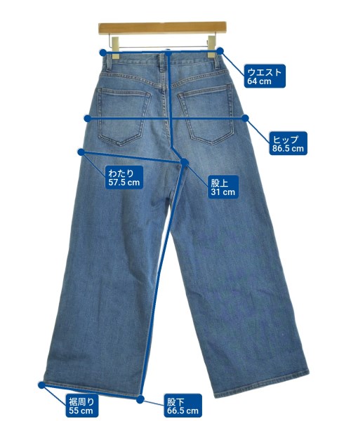 JOURNAL STANDARD relume（ジャーナルスタンダードレリューム）デニムパンツ 青 サイズ:36(S位) レディース/2200671682019