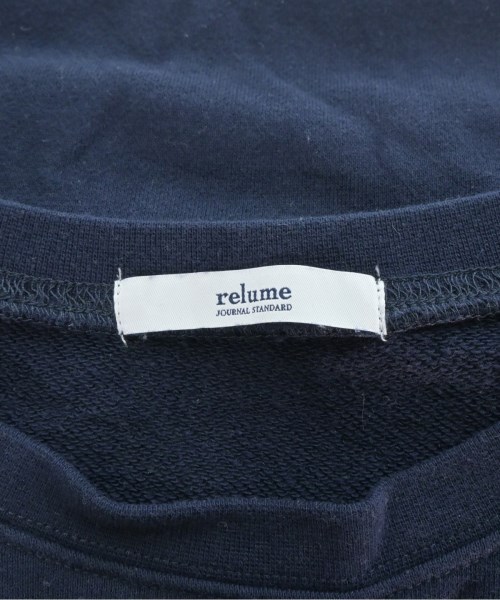 JOURNAL STANDARD relume（ジャーナルスタンダードレリューム）スウェット 紺 サイズ:F レディース/2200670108060