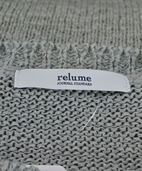 JOURNAL STANDARD relume（ジャーナルスタンダードレリューム）ニット・セーター 青 サイズ:F レディース/2200671755041
