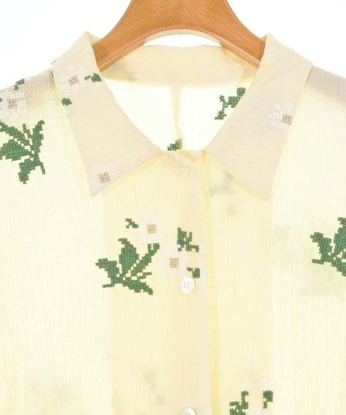 JOURNAL STANDARD relume（ジャーナルスタンダードレリューム）ブラウス 黄 サイズ:F レディース/2200671691400