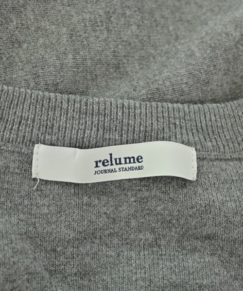 JOURNAL STANDARD relume（ジャーナルスタンダードレリューム）ワンピース グレー サイズ:F レディース/2200671691486