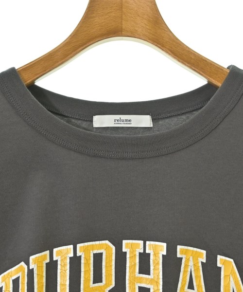 JOURNAL STANDARD relume（ジャーナルスタンダードレリューム）Tシャツ・カットソー グレー サイズ:F レディース/2200675223133