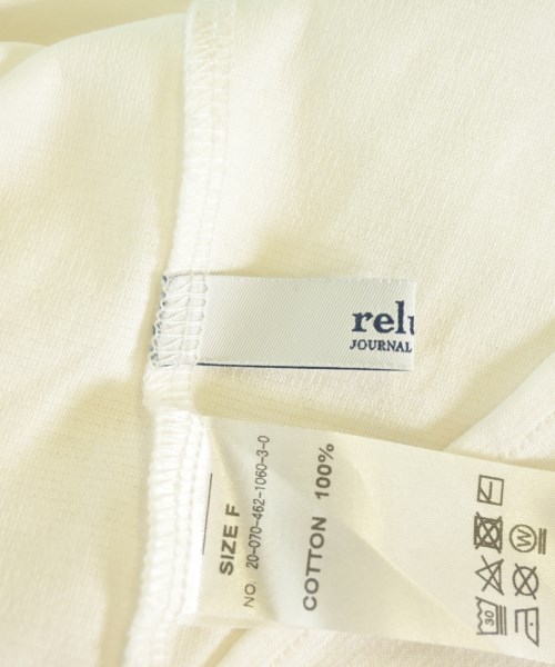 JOURNAL STANDARD relume（ジャーナルスタンダードレリューム）Tシャツ・カットソー 白 サイズ:F レディース/2200671291013