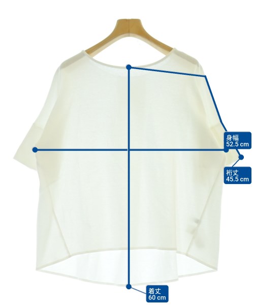 JOURNAL STANDARD relume（ジャーナルスタンダードレリューム）Tシャツ・カットソー 白 サイズ:F レディース/2200671291013