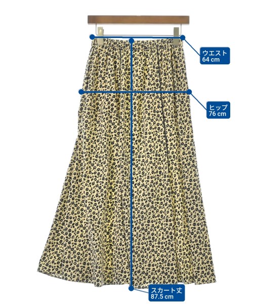 JOURNAL STANDARD relume（ジャーナルスタンダードレリューム）ロング・マキシ丈スカート ベージュ サイズ:F レディース/2200672420061