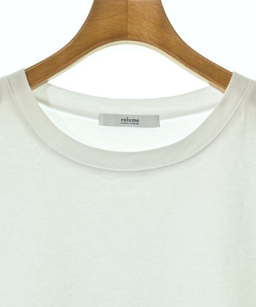 JOURNAL STANDARD relume（ジャーナルスタンダードレリューム）Tシャツ・カットソー 白 サイズ:F レディース/2200672721106