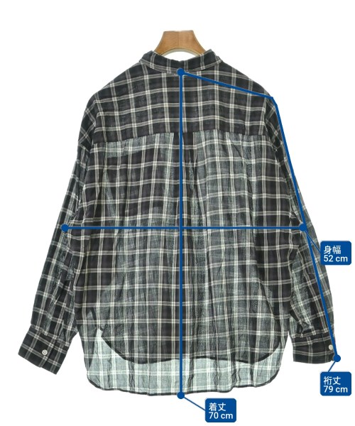 JOURNAL STANDARD relume（ジャーナルスタンダードレリューム）カジュアルシャツ グレー サイズ:F レディース/2200672736117