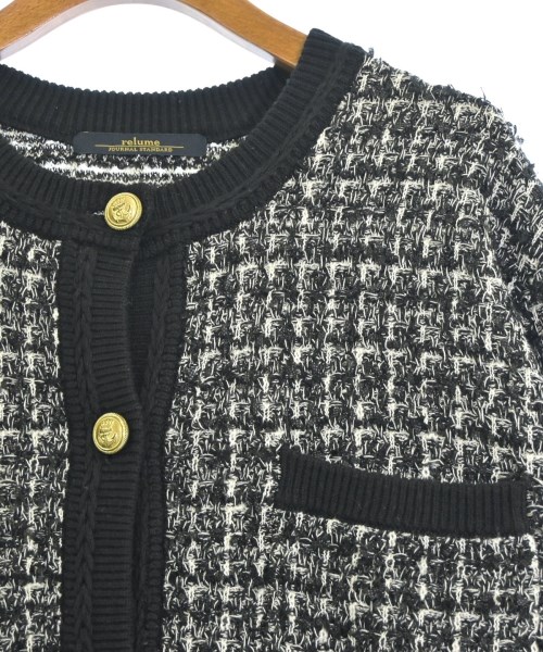 JOURNAL STANDARD relume（ジャーナルスタンダードレリューム）ノーカラージャケット 黒 サイズ:F レディース/2200673439017