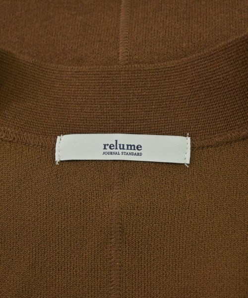 JOURNAL STANDARD relume（ジャーナルスタンダードレリューム）ニット・セーター 茶 サイズ:F レディース/2200669559125