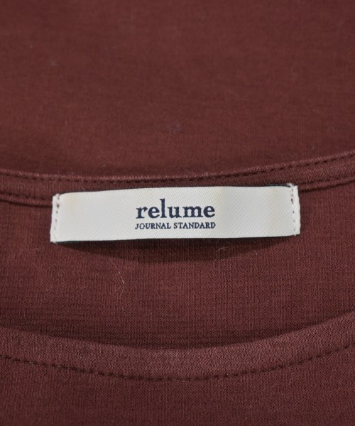 JOURNAL STANDARD relume（ジャーナルスタンダードレリューム）Tシャツ・カットソー 赤 サイズ:F レディース/2200671358020