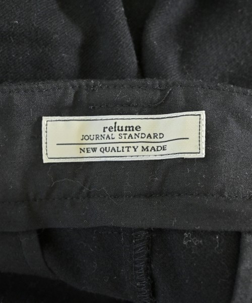 JOURNAL STANDARD relume（ジャーナルスタンダードレリューム）スラックス 黒 サイズ:38(M位) レディース/2200671371074