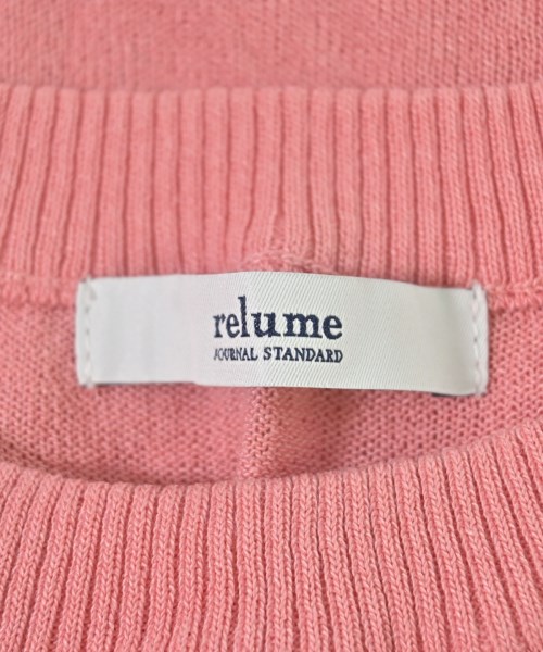 JOURNAL STANDARD relume（ジャーナルスタンダードレリューム）ニット・セーター ピンク サイズ:F レディース/2200672246357