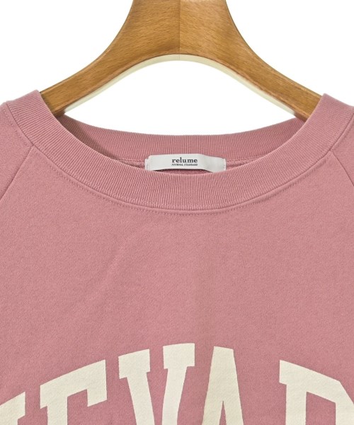 JOURNAL STANDARD relume（ジャーナルスタンダードレリューム）スウェット ピンク サイズ:F レディース/2200672246371