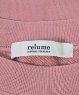 JOURNAL STANDARD relume（ジャーナルスタンダードレリューム）スウェット ピンク サイズ:F レディース/2200672246371