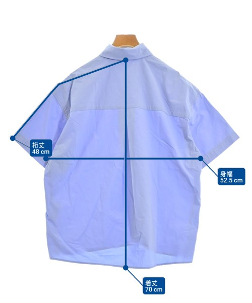 JOURNAL STANDARD relume（ジャーナルスタンダードレリューム）カジュアルシャツ 青 サイズ:F レディース/2200670907038