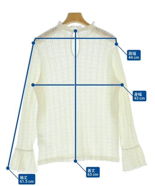 JOURNAL STANDARD relume（ジャーナルスタンダードレリューム）ブラウス 白 サイズ:F レディース/2200675008099