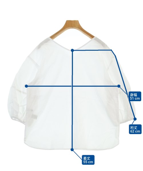JOURNAL STANDARD relume（ジャーナルスタンダードレリューム）ブラウス 白 サイズ:F レディース/2200671956035
