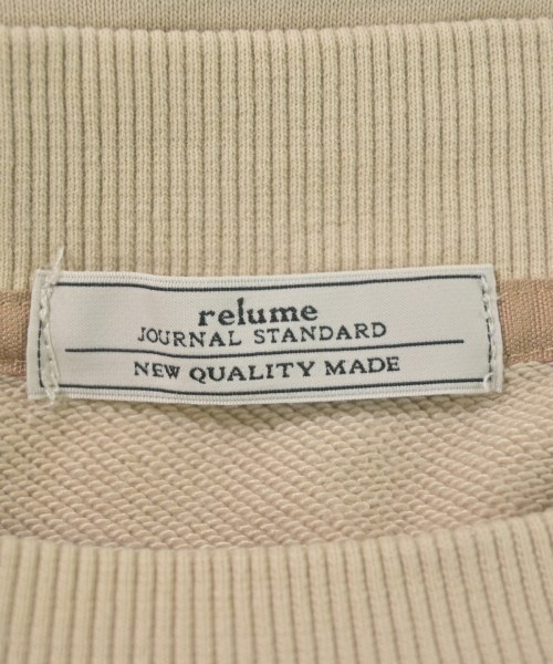 JOURNAL STANDARD relume（ジャーナルスタンダードレリューム）スウェット ベージュ サイズ:F レディース/2200671956066