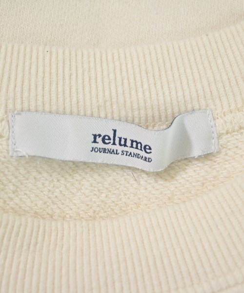 JOURNAL STANDARD relume（ジャーナルスタンダードレリューム）スウェット 白 サイズ:F レディース/2200671956080