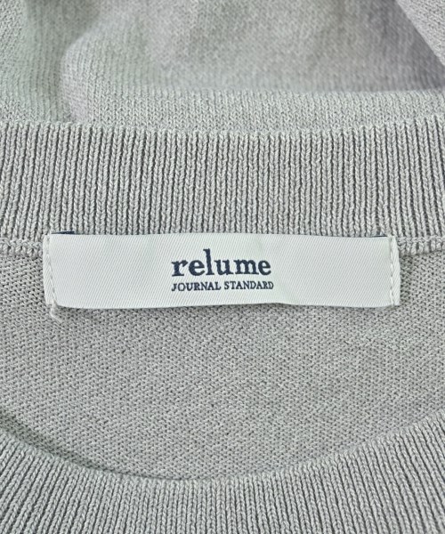JOURNAL STANDARD relume（ジャーナルスタンダードレリューム）ニット・セーター グレー サイズ:F レディース/2200672040047
