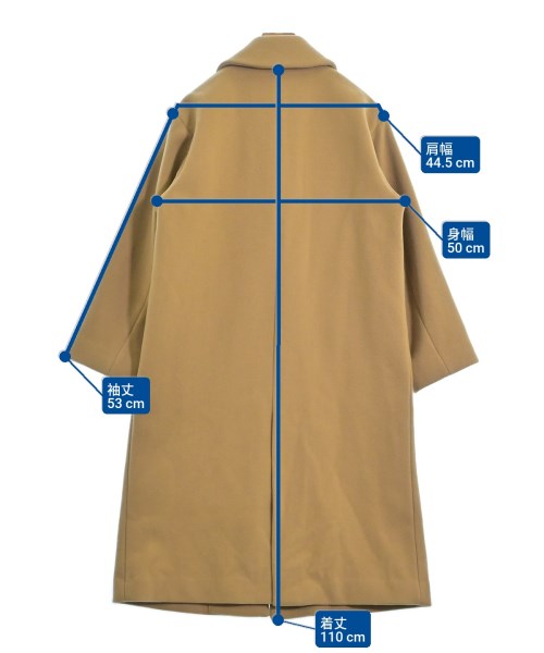 JOURNAL STANDARD relume（ジャーナルスタンダードレリューム）チェスターコート ベージュ サイズ:36(S位) レディース/2200672206207