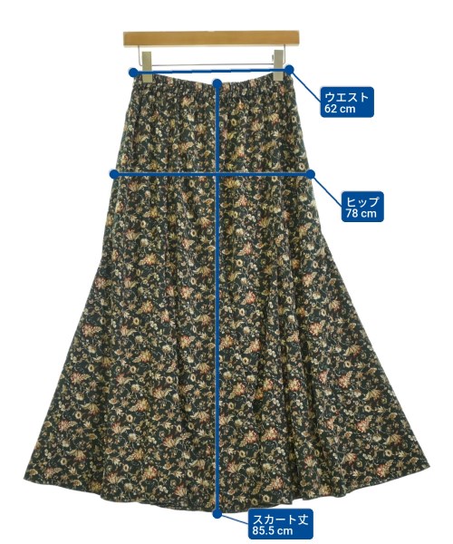 JOURNAL STANDARD relume（ジャーナルスタンダードレリューム）ロング・マキシ丈スカート 緑 サイズ:F レディース/2200674921085