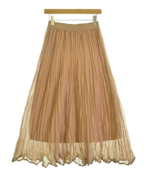 JOURNAL STANDARD relume（ジャーナルスタンダードレリューム）ロング・マキシ丈スカート ベージュ サイズ:F レディース/2200674921092