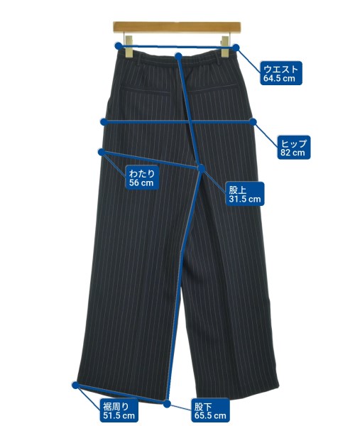 JOURNAL STANDARD relume（ジャーナルスタンダードレリューム）スラックス 紺 サイズ:36(S位) レディース/2200674921108