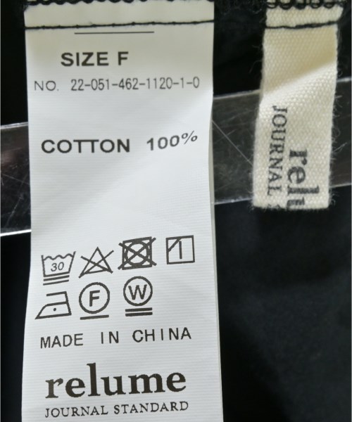 JOURNAL STANDARD relume（ジャーナルスタンダードレリューム）ブラウス 黒 サイズ:F レディース/2200677322032