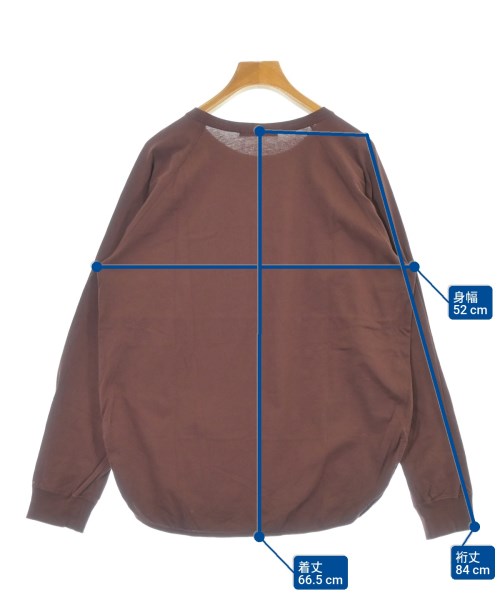 JOURNAL STANDARD relume（ジャーナルスタンダードレリューム）Tシャツ・カットソー 茶 サイズ:F レディース/2200672336058