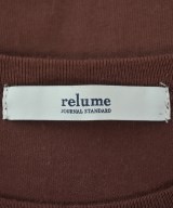 JOURNAL STANDARD relume（ジャーナルスタンダードレリューム）Tシャツ・カットソー 茶 サイズ:F レディース/2200672336058