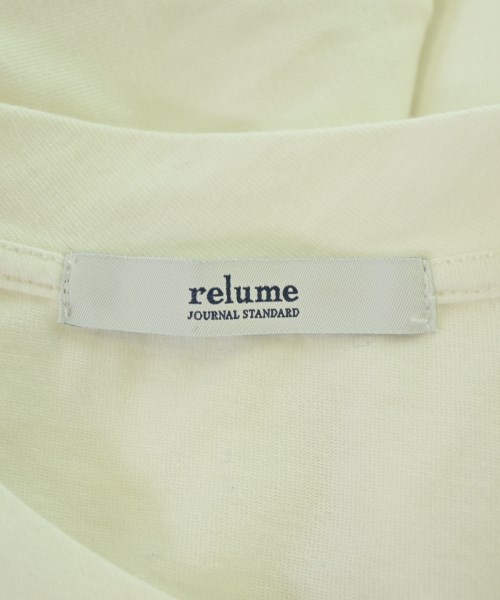 JOURNAL STANDARD relume（ジャーナルスタンダードレリューム）Tシャツ・カットソー 白 サイズ:F レディース/2200675369060
