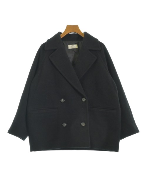 JOURNAL STANDARD relume(ジャーナルスタンダードレリューム)ピーコート 黒 サイズ:36(S位)/2200675751063