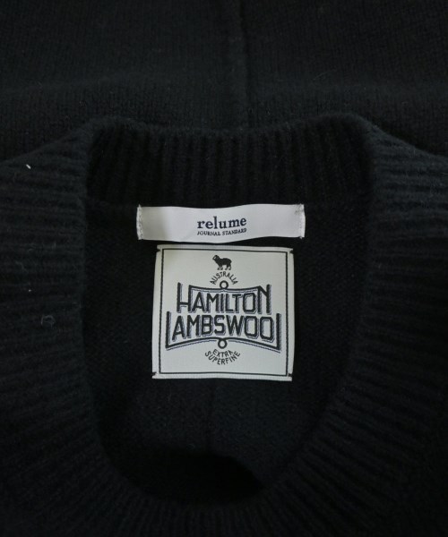 JOURNAL STANDARD relume（ジャーナルスタンダードレリューム）ニット・セーター 黒 サイズ:F レディース/2200676119084