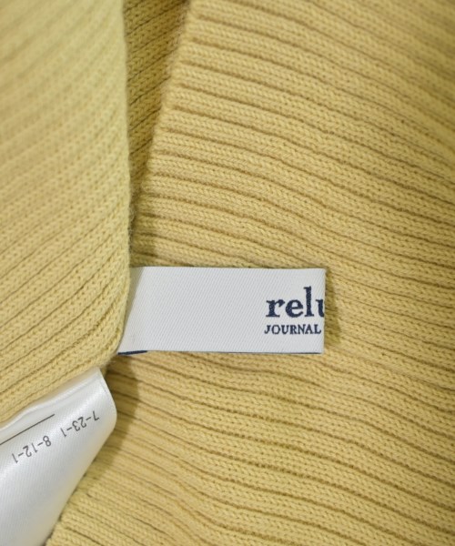 JOURNAL STANDARD relume（ジャーナルスタンダードレリューム）ニット・セーター 黄 サイズ:F レディース/2200668332026