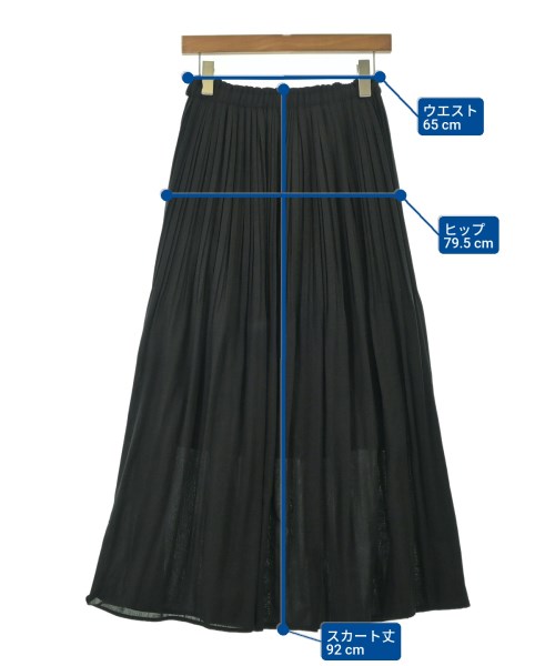 JOURNAL STANDARD relume（ジャーナルスタンダードレリューム）ロング・マキシ丈スカート 黒 サイズ:F レディース/2200675891219