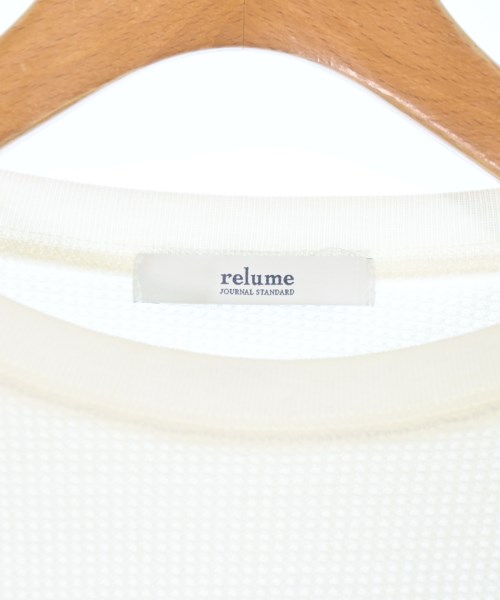 JOURNAL STANDARD relume（ジャーナルスタンダードレリューム）Tシャツ・カットソー 白 サイズ:F レディース/2200675891455