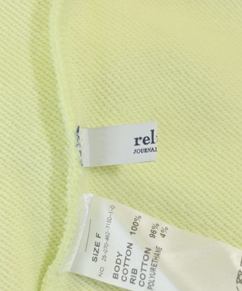 JOURNAL STANDARD relume（ジャーナルスタンダードレリューム）スウェット 緑 サイズ:F レディース/2200676201031