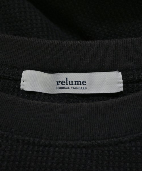 JOURNAL STANDARD relume（ジャーナルスタンダードレリューム）Tシャツ・カットソー 黒 サイズ:F レディース/2200674442061